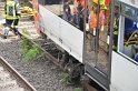 Unfall zwischen zwei KVB Bahnen Koeln Hoehenhaus Im Weidenbruch P293